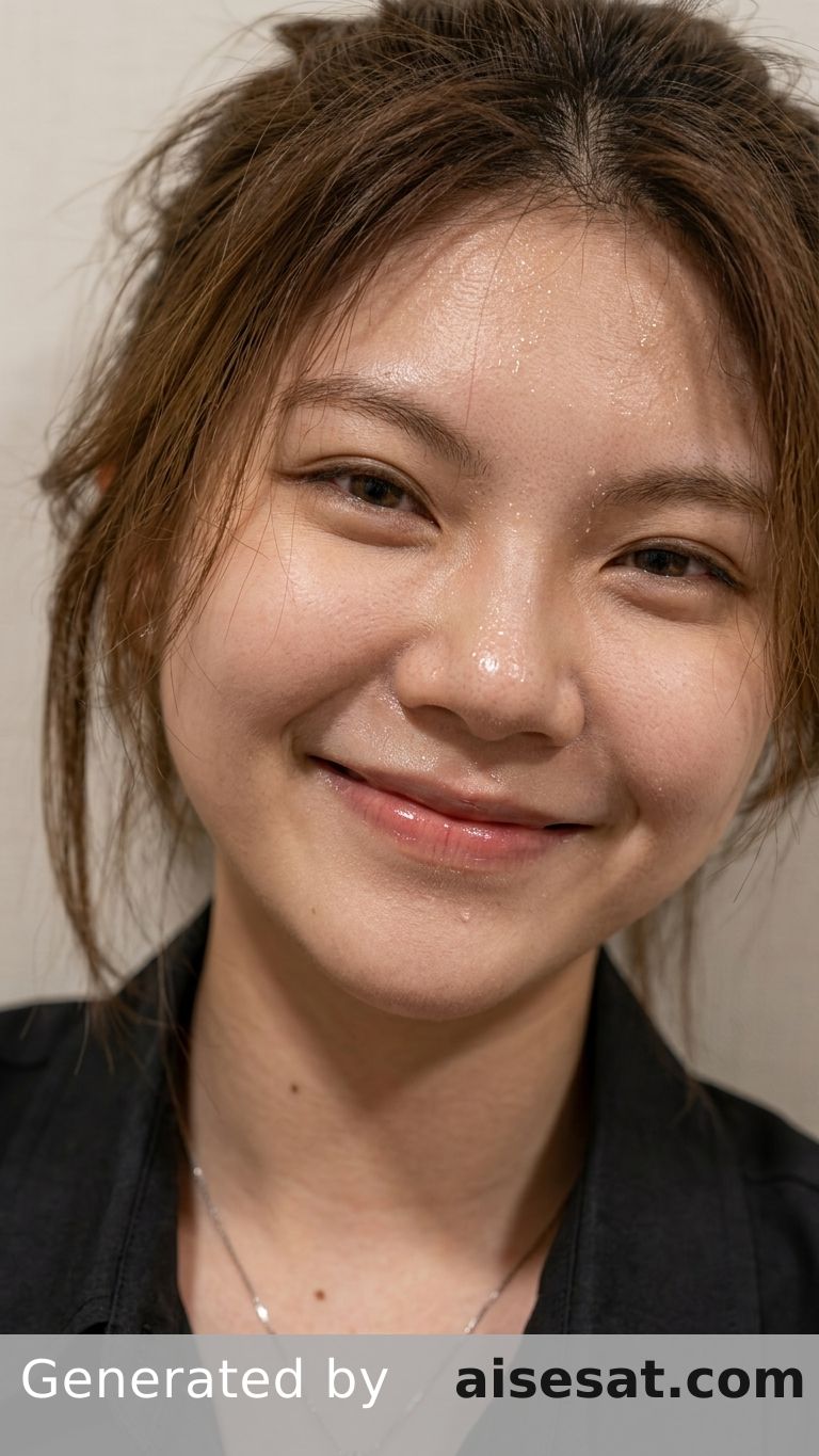 AI Influencer Extreme Close Up Detail 0961