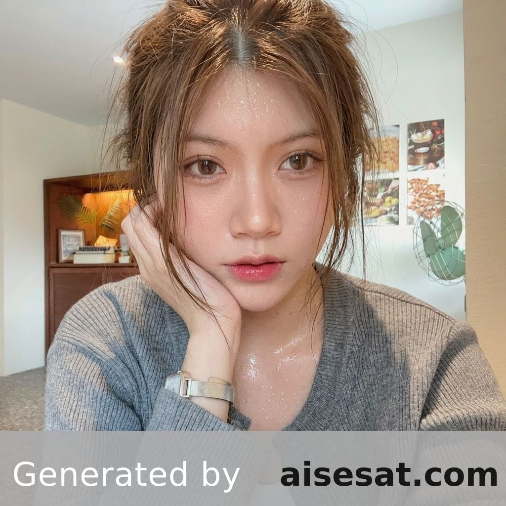 AI Influencer Extreme Close Up Detail 7885
