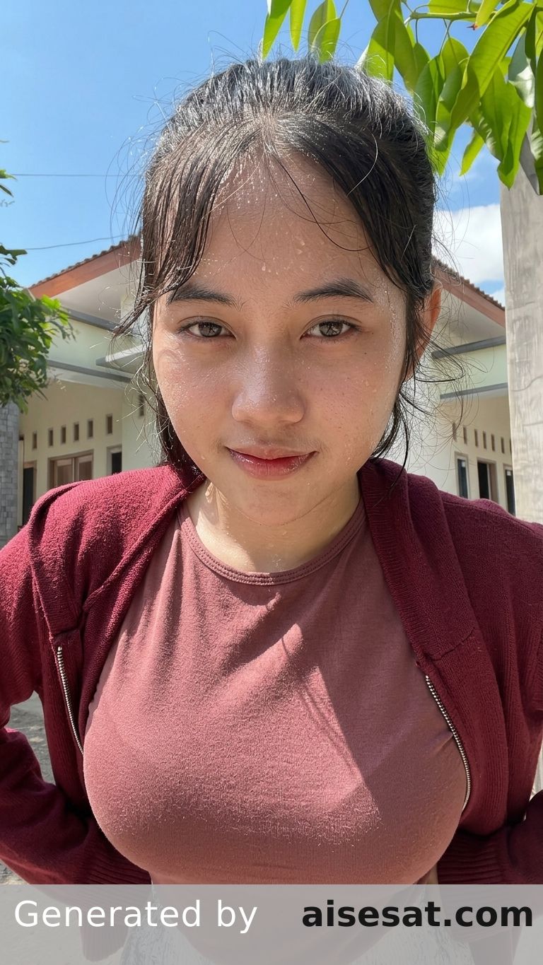 AI Influencer Extreme Close Up Detail 2104