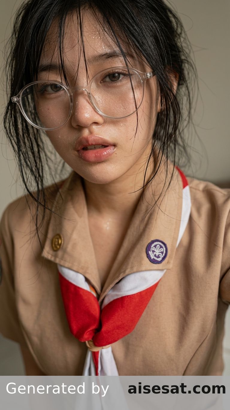 AI Influencer Extreme Close Up Detail 7268