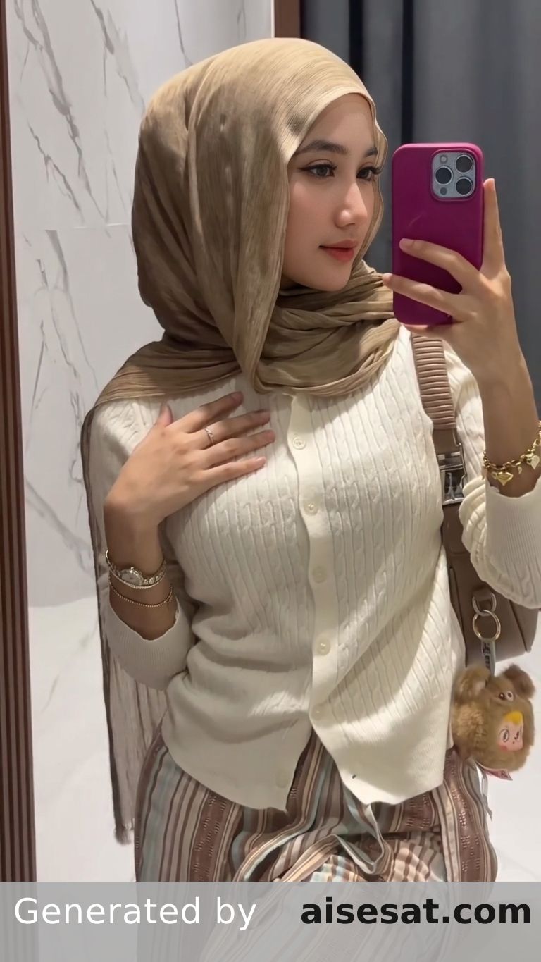 AI Influencer High Angle Soft Front 7318