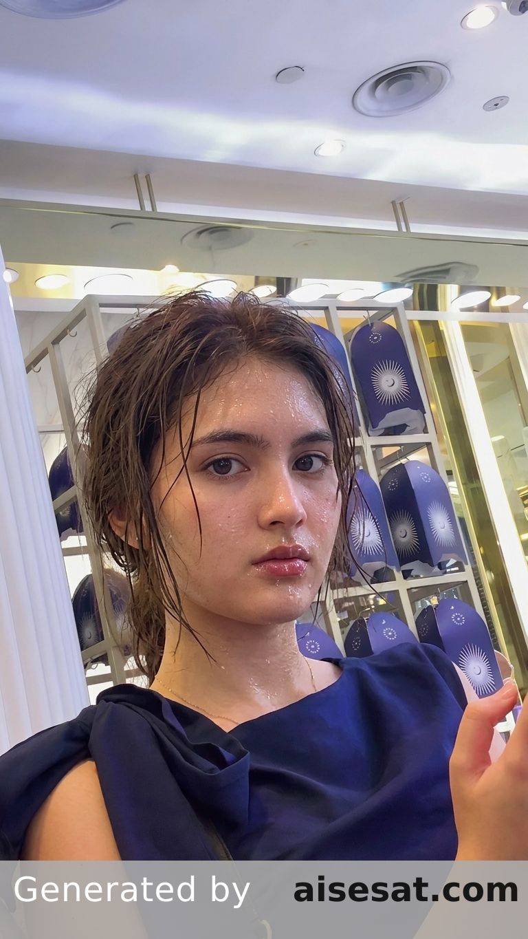 AI Influencer Extreme Close Up Detail 3814