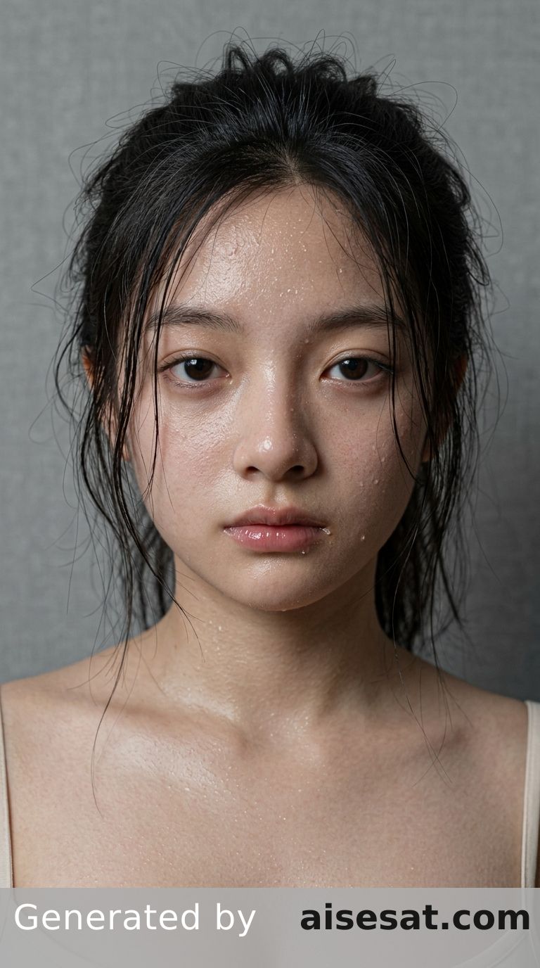 AI Influencer Extreme Close Up Detail 4282