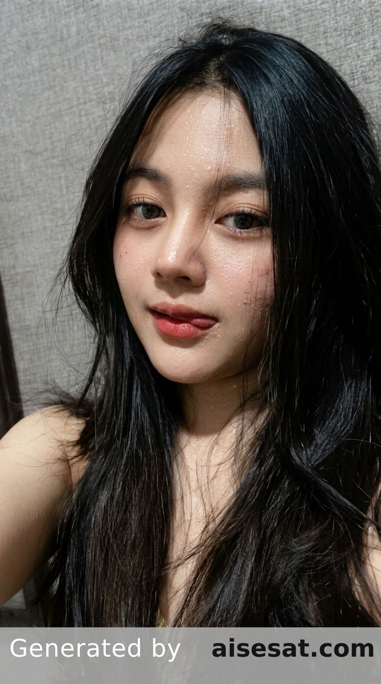 AI Influencer Extreme Close Up Detail 8248