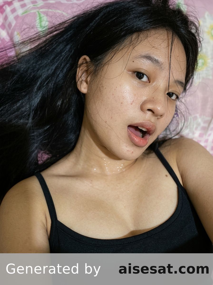 AI Influencer Extreme Close Up Detail 0045
