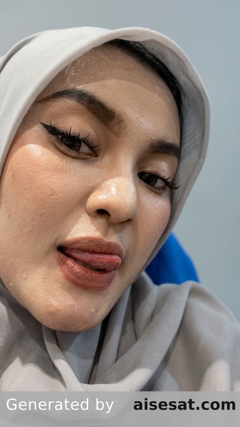 AI Influencer Extreme Close Up Detail 5827