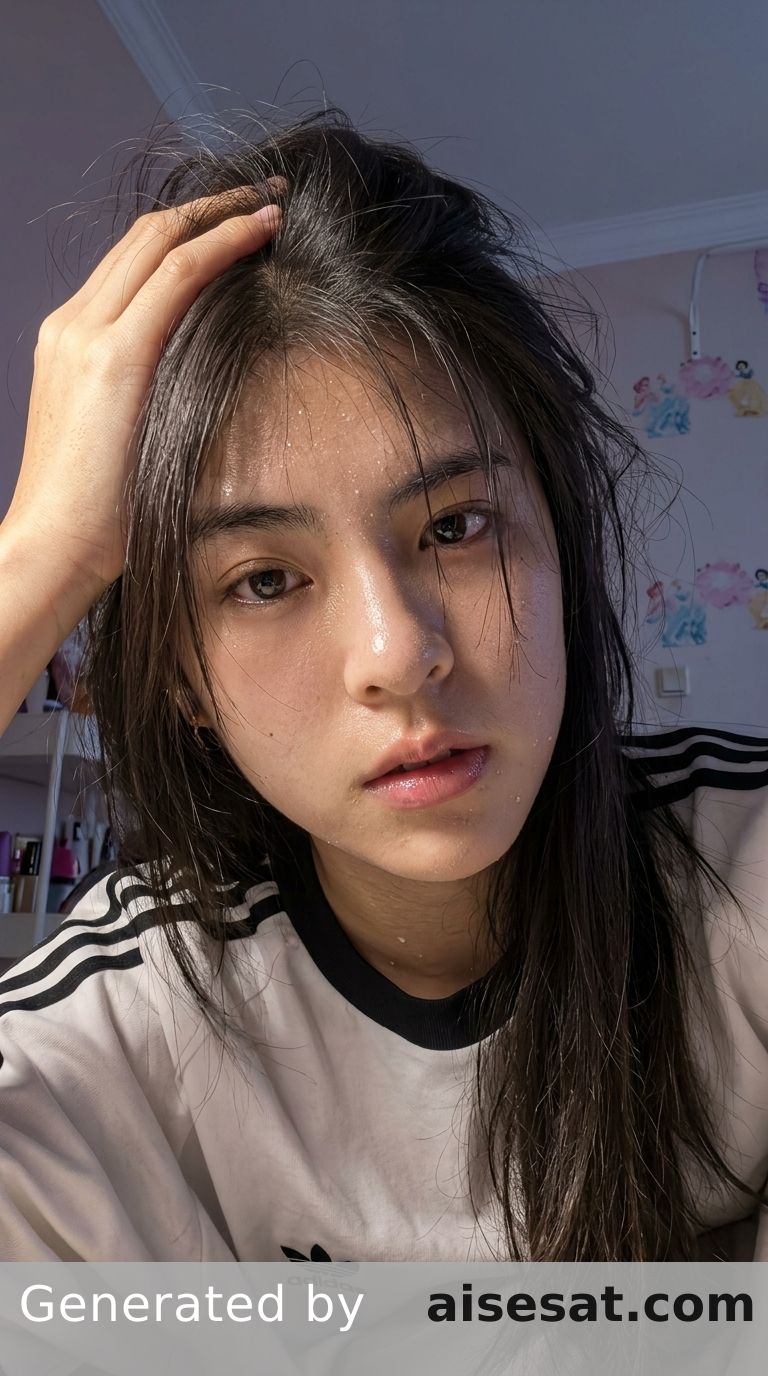 AI Influencer Extreme Close Up Detail 3006