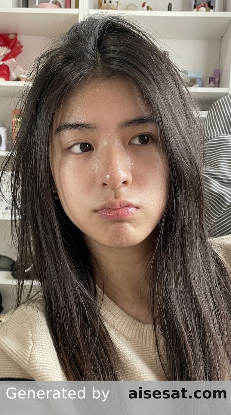 AI Influencer Extreme Close Up Detail 8343