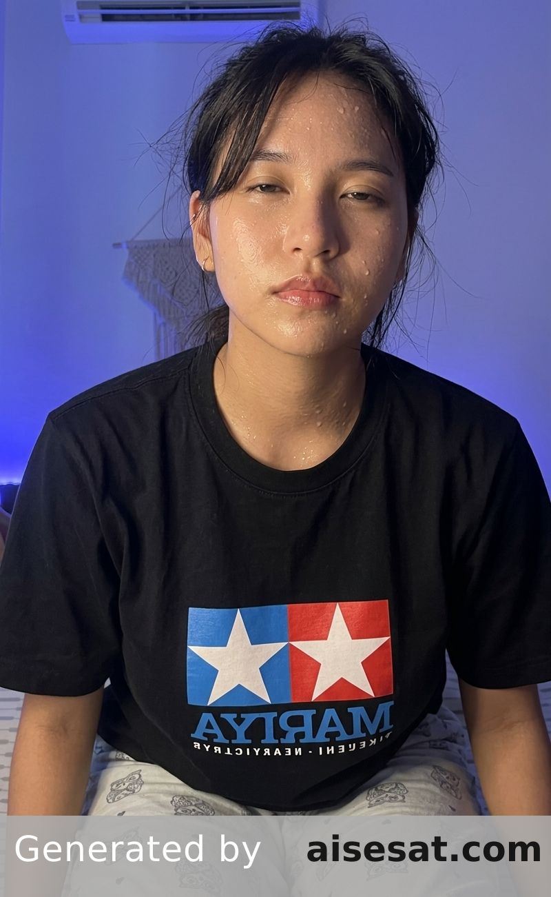 AI Influencer Extreme Close Up Detail 0345