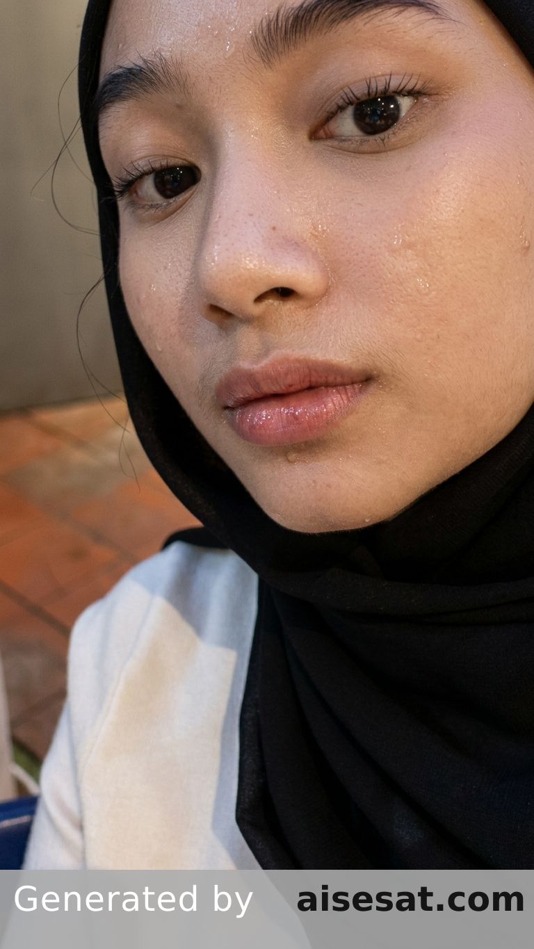 AI Influencer Extreme Close Up Detail 0957